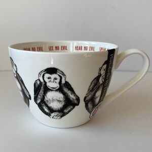Portobello by Design Mug "Speak No Evil, Hear No Evil, Speak No Evil"